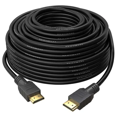 Cabo HDMI 2.0 Krab Kbhdmi300 30 Metros 4k Ultra Hd Hdr Alta Velocidade Blindado Preto
