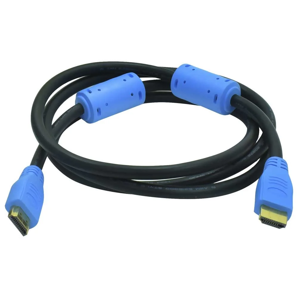 Imagem 3 de 3 do produto Cabo HDMI Azplus 1.5m Fhd 1080p Alta Velocidade Conector Dourado 1.5 Metros Para Tv Monitor PC Notebook Gamer