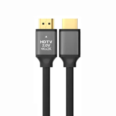 Cabo HDMI Satellite Al-15 1.5m Premium 4k 2.0 Ultra Hd High Speed Ethernet 3d Blindado Ponta Ouro Preto