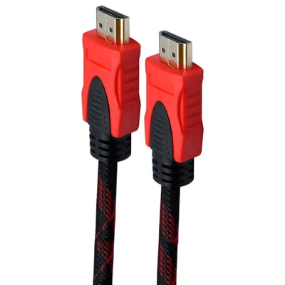 Cabo HDMI 2.0 4k 20 Metros Alta Velocidade 3d Ultra Hd Blindado Conectores Banhados Ouro Para Tv Projetor Computador Gamer