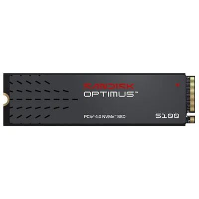 SSD Sandisk Optimus 5100, 500gb, Nvme PCie 4.0, M.2 2280, Leitura 6,600mbs E Gravação 5,600mbs, Sdsp51500gan-000e0