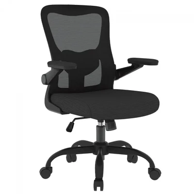 Cadeira De Escritório Flexispot Ocb1-lite, Ajustável, 3d, Mesh, Preta