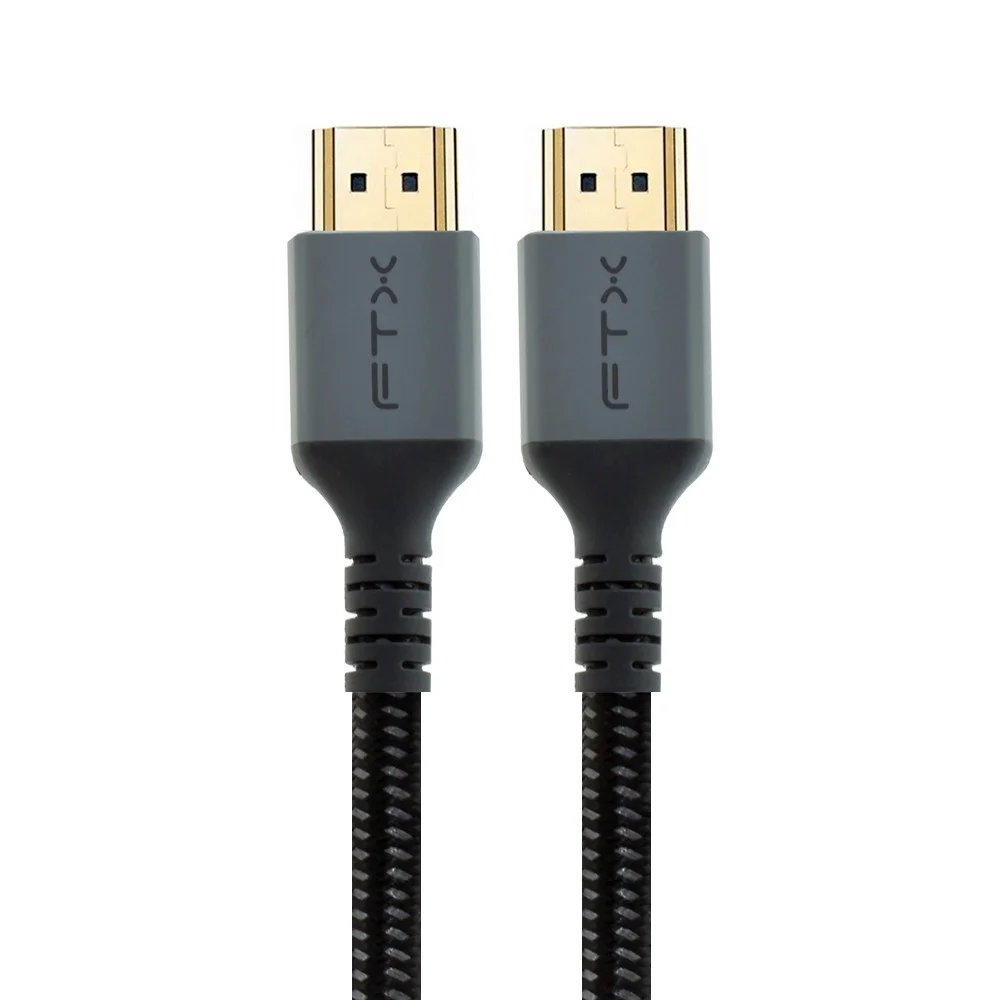Imagem 2 de 3 do produto Cabo HDMI 2.1 Ftx Ct-hd8k-ag1 8k 1metro Ultra High Speed 48GBps 120hz 3d Hdr Áudio Retorno Ouro