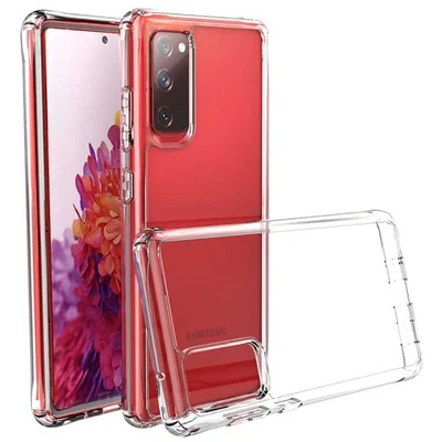 Capa Anti Shock Transparente Para Samsung Galaxy S20 Plus Tela 6.7