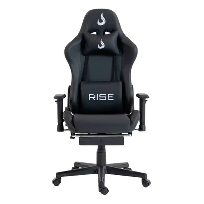 Cadeira Gamer Rise Mode X02 Até 130kg Preto - Rm-cg-x02-bk