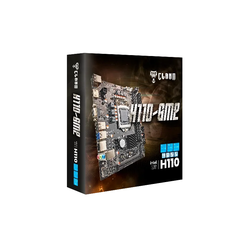 Placa Mãe Clanm H110-gm2 Intel LGA 1151 Ddr4 M.2 Nvme 6ª A 9ª Placa Mãe Clanm H110-gm2 Intel LGA 1151 Ddr4 M.2 Nvme 6ª A 9ª