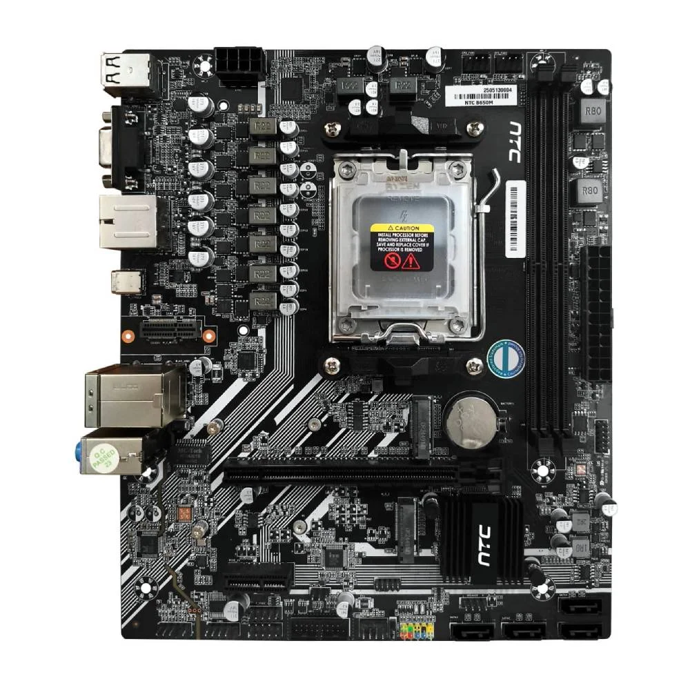 Imagem 3 de 4 do produto Placa Mãe Ntc B650m Am5 2xDDR5 Chipset Amd B650 Matx