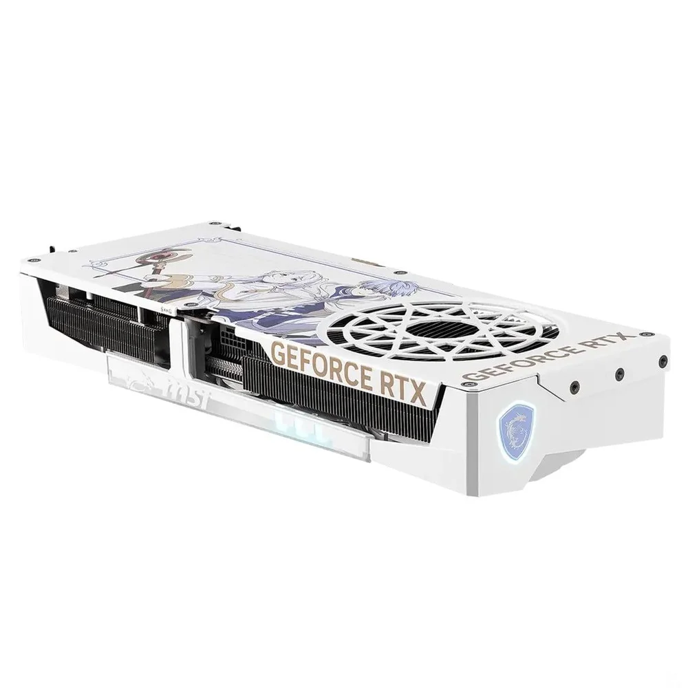 Placa De Vídeo Msi Nvidia Geforce RTX 5070 Ti Frieren Edition Oc, 16gb, Gddr7, Dlss, Ray Tracing, 912-v531-682 Placa De Vídeo Msi Nvidia Geforce RTX 5070 Ti Frieren Edition Oc, 16gb, Gddr7, Dlss, Ray Tracing, 912-v531-682