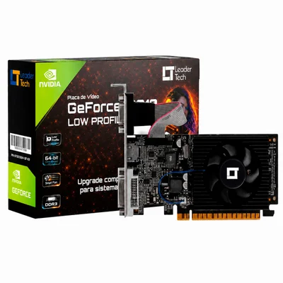 Placa De Vídeo G210 1gb Leader Tech Low Profile