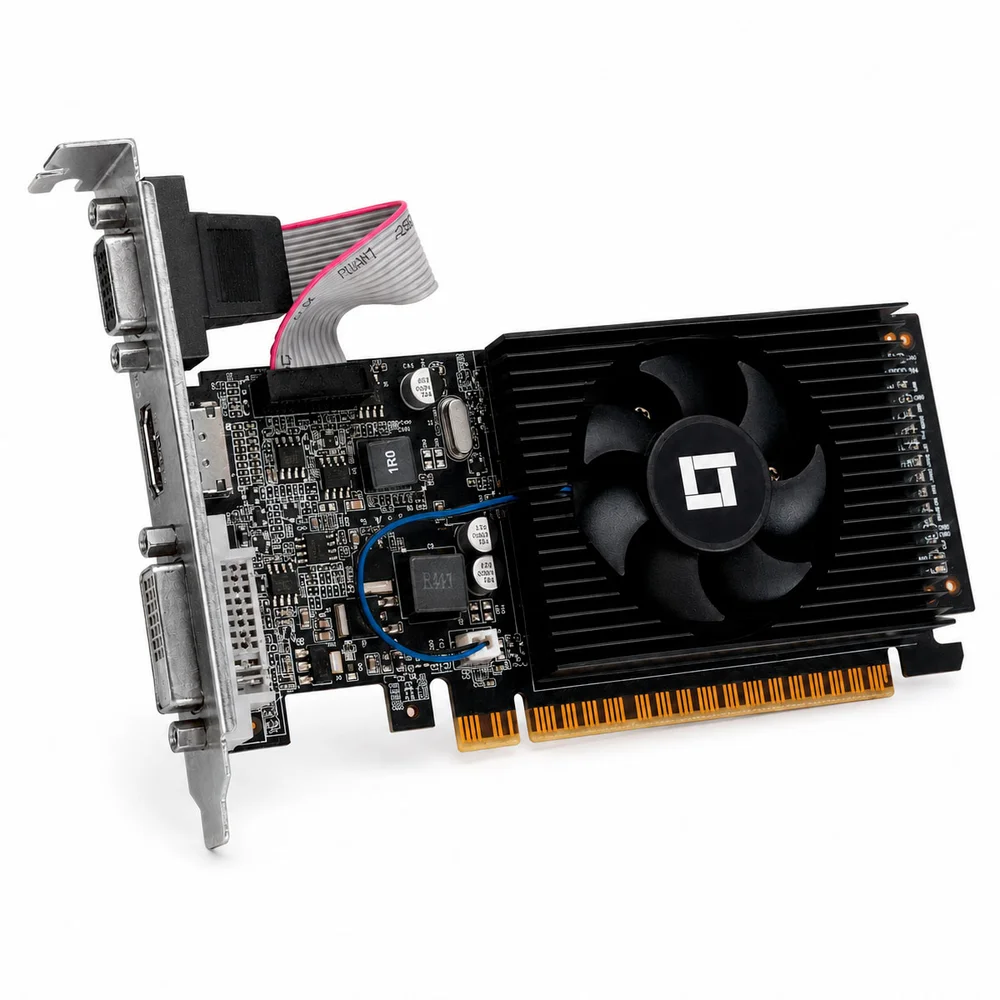 Imagem 4 de 4 do produto Placa De Vídeo G210 1gb Leader Tech Low Profile