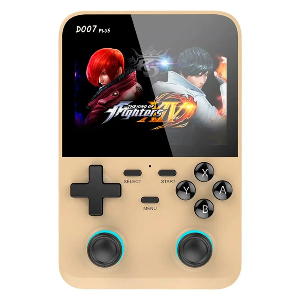 Console Portátil D-007 Plus 64gb Tela 3.5 Ips Retro Jogos Emulador Khaki Console Portátil D-007 Plus 64gb Tela 3.5 Ips Retro Jogos Emulador Khaki