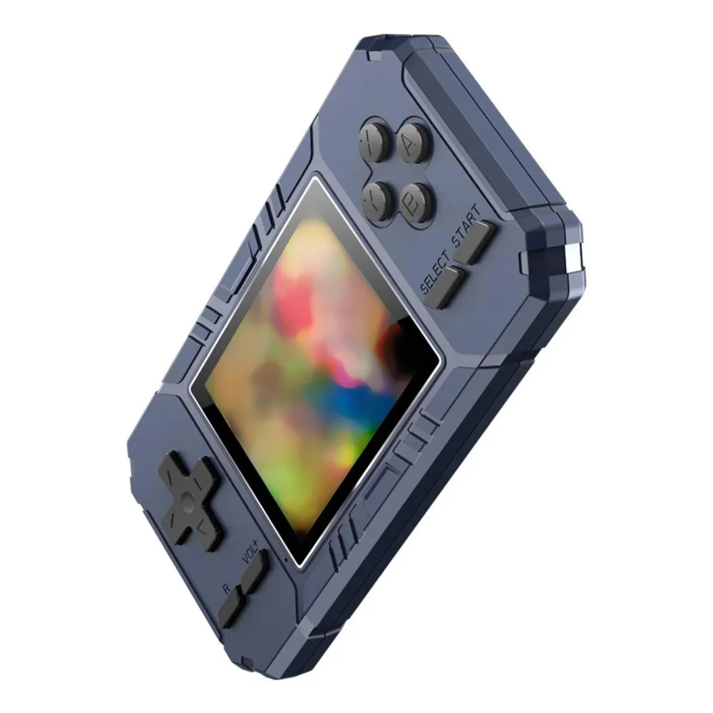 Imagem 3 de 4 do produto Console Portátil Game Box S8 520 Jogos Azul Retro Retrô Portátil Bateria Recarregável Tela Lcd Controle Clássico