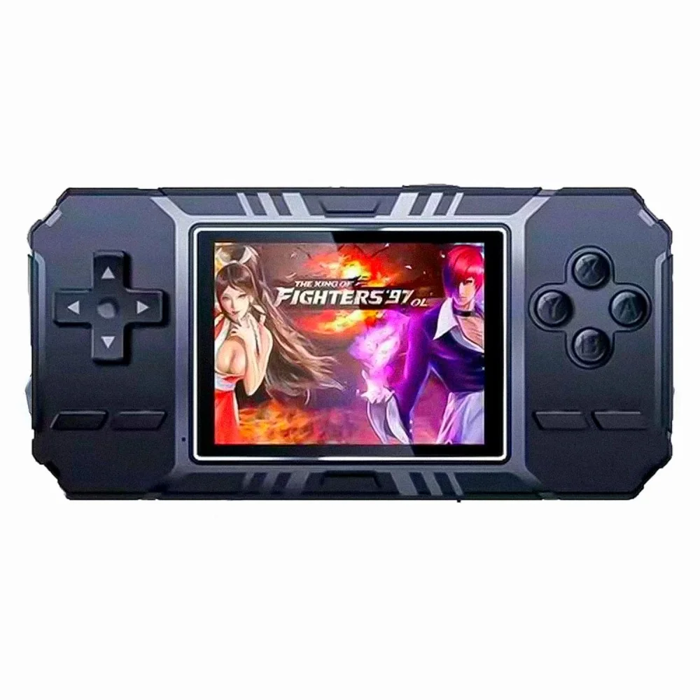 Imagem 4 de 4 do produto Console Portátil Game Box S8 520 Jogos Azul Retro Retrô Portátil Bateria Recarregável Tela Lcd Controle Clássico