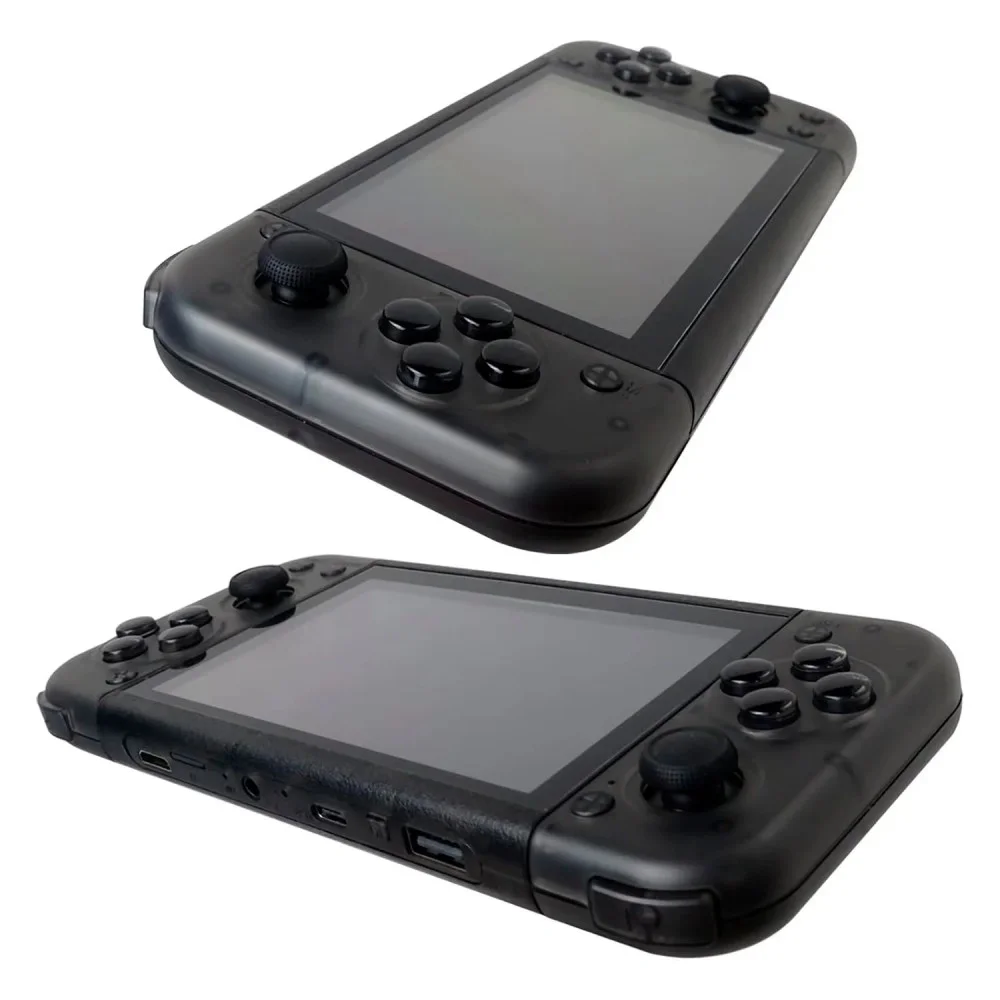 Imagem 4 de 4 do produto Console Portátil Anbernic Rg50xx 64gb Tela 5.0 " 15000 Jogos Retrô Preto Transparente Wi-fi HDMI Bateria Longa