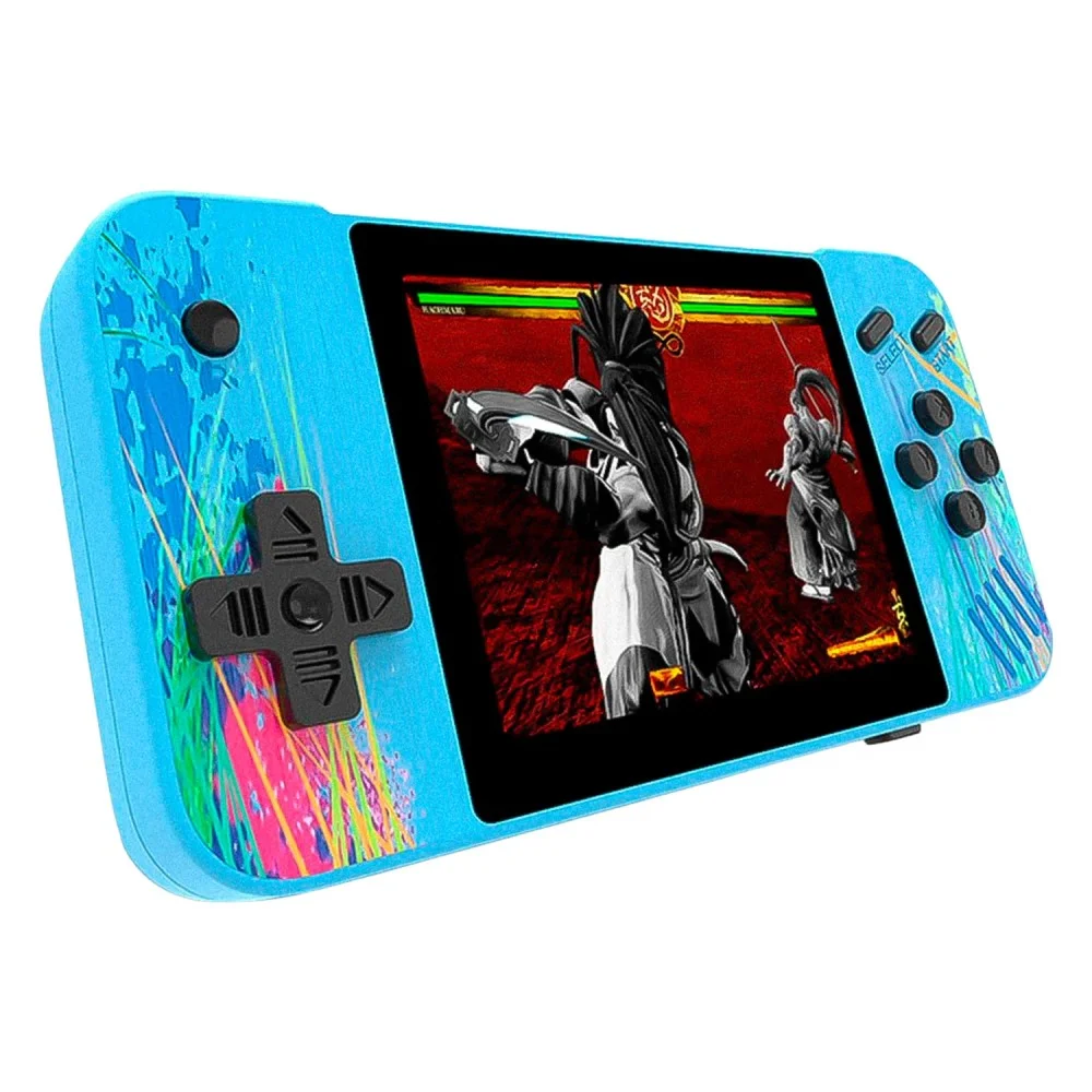 Console Portátil Game Box Power G3 800 Jogos + Controle Azul Retro Portátil Tela Lcd Bateria Recarregável Console Portátil Game Box Power G3 800 Jogos + Controle Azul Retro Portátil Tela Lcd Bateria Recarregável