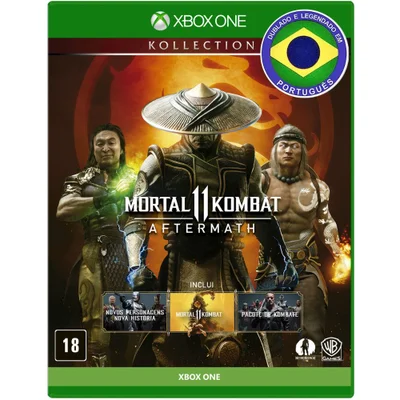 Mortal Kombat 11 Aftermath Mídia Física Lacrado Em Português