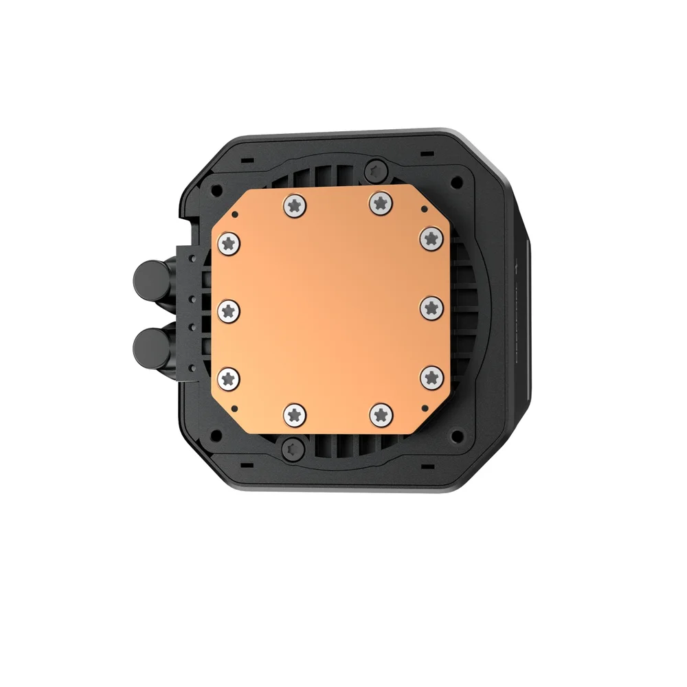 Imagem 2 de 5 do produto Water Cooler 360mm Deepcool Lm360, ARGB, Display 2.4", Black - R-lm360-bkdmmc-1