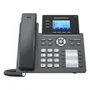 Telefone Ip Grandstream Grp2604 3 Linhas Gigabit Áudio Full Hd Conferência 5 Vias Poe Empresarial Voip