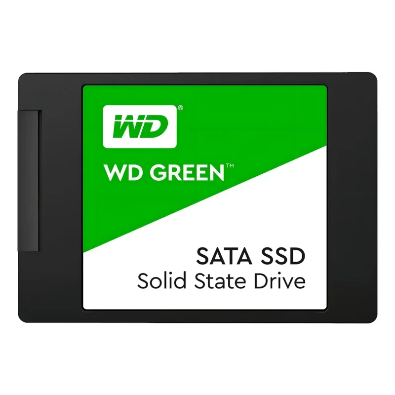 Imagem 2 de 4 do produto SSD 480GB Wd Green, Sata 3 2.5 Pol, Leitura 545 Mbps E Gravação 430mbps - Wds480g3g0a