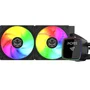 Water Cooler PCyes Duley 240mm Black Vulcan ARGB 240mm Com Display - Tdp 285w - Wcdly240bv