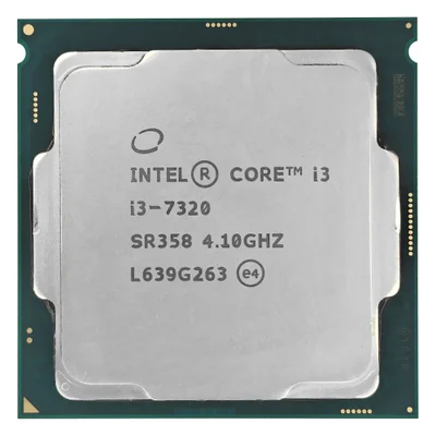 Processador Intel Core i3 7320 Socket LGA  1151 4.10ghz 4mb Cache 7ª Geração Desktop Oem Gráficos Hd Intel 630