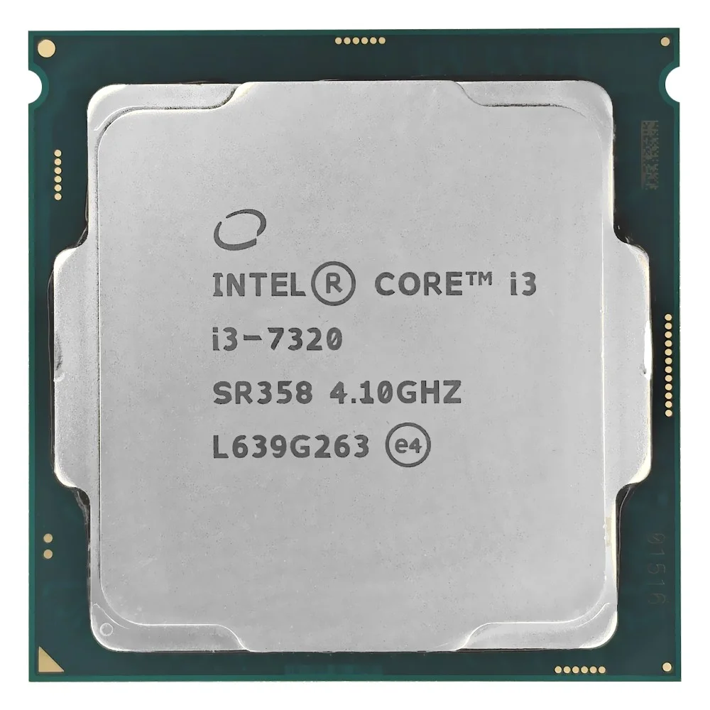 Processador Intel Core i3 7320 Socket LGA  1151 4.10ghz 4mb Cache 7ª Geração Desktop Oem Gráficos Hd Intel 630