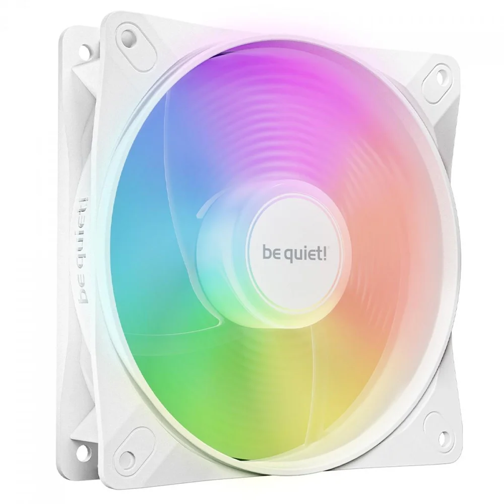 Imagem 5 de 5 do produto Kit Fan Com 3 Unidades Be Quiet Light Wings Lx, ARGB, 120mm, Pwm, Branco, Bl125