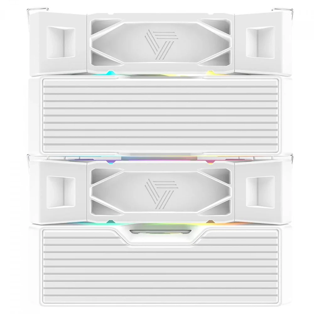 Imagem 4 de 5 do produto Cooler Para Processador Montech Nx600 ARGB, 120mm, Intel-amd, Pwm, Branco, Nx600 ARGB (w)