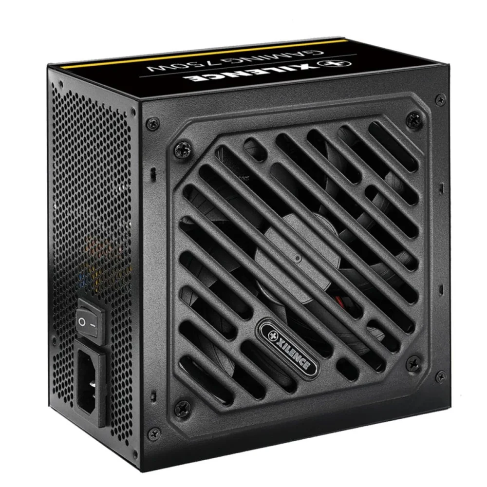 Fonte Xilence Xn330 | Xp750r12, 750w, 80 Plus Gold, Pfc Ativo, Preto