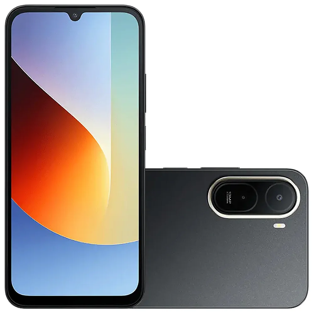 Smartphone Xiaomi Redmi A7 Pro 4G 4GB RAM 128GB Preto Tela 6,9" 120Hz Câmera 13MP Bateria 6000mAh