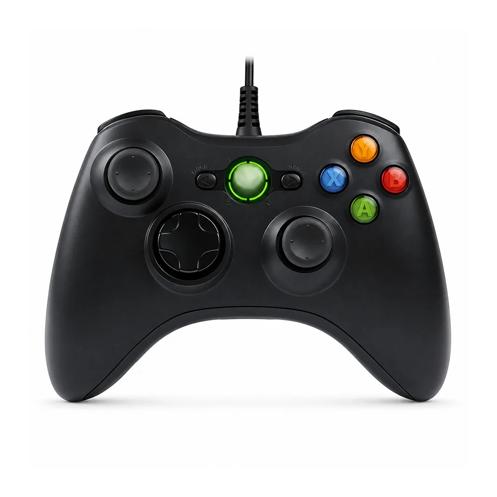 Imagem 2 de 5 do produto Joystick Compativel Com XBOX Computador PC Com Fio
