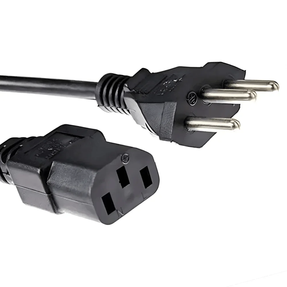 Imagem 3 de 5 do produto Kit Cabos De Reposição PC Cabo Tripolar HDMI F3 2.0 3d 4k 5m