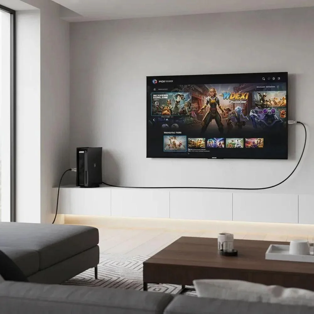 Imagem 2 de 5 do produto Cabo HDMI 2.1 18GBps 4k 60hz Hdr Optico 30m 08.275 Cg
