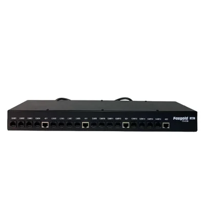 Balun Power Conversor 16 Canais 4x1 4k Hibrido Fs-536 Fasgold