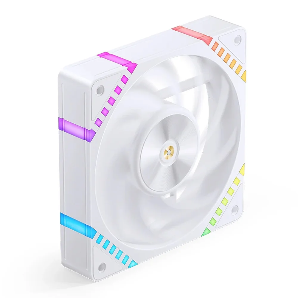 Imagem 4 de 5 do produto Fan Cooler Jonsbo Hf2-120w Alta Performance 80 Cfm ARGB Pwm Branco