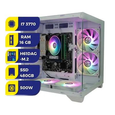 Computador Office Bestboy Intel Core i7 3º 16gb Ram SSD 480GB 500w