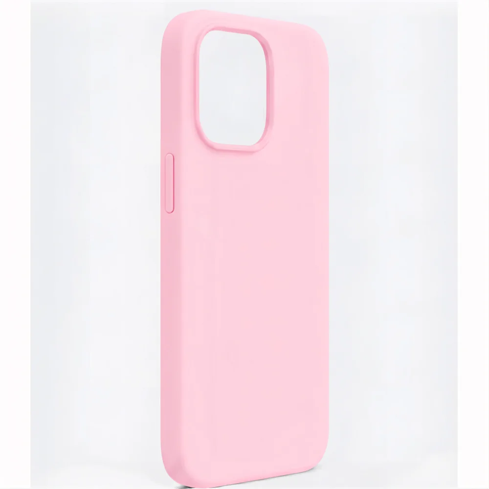Imagem 3 de 5 do produto Capa Case Silicone Para Iphone 15 Plus Aveludada Interior
