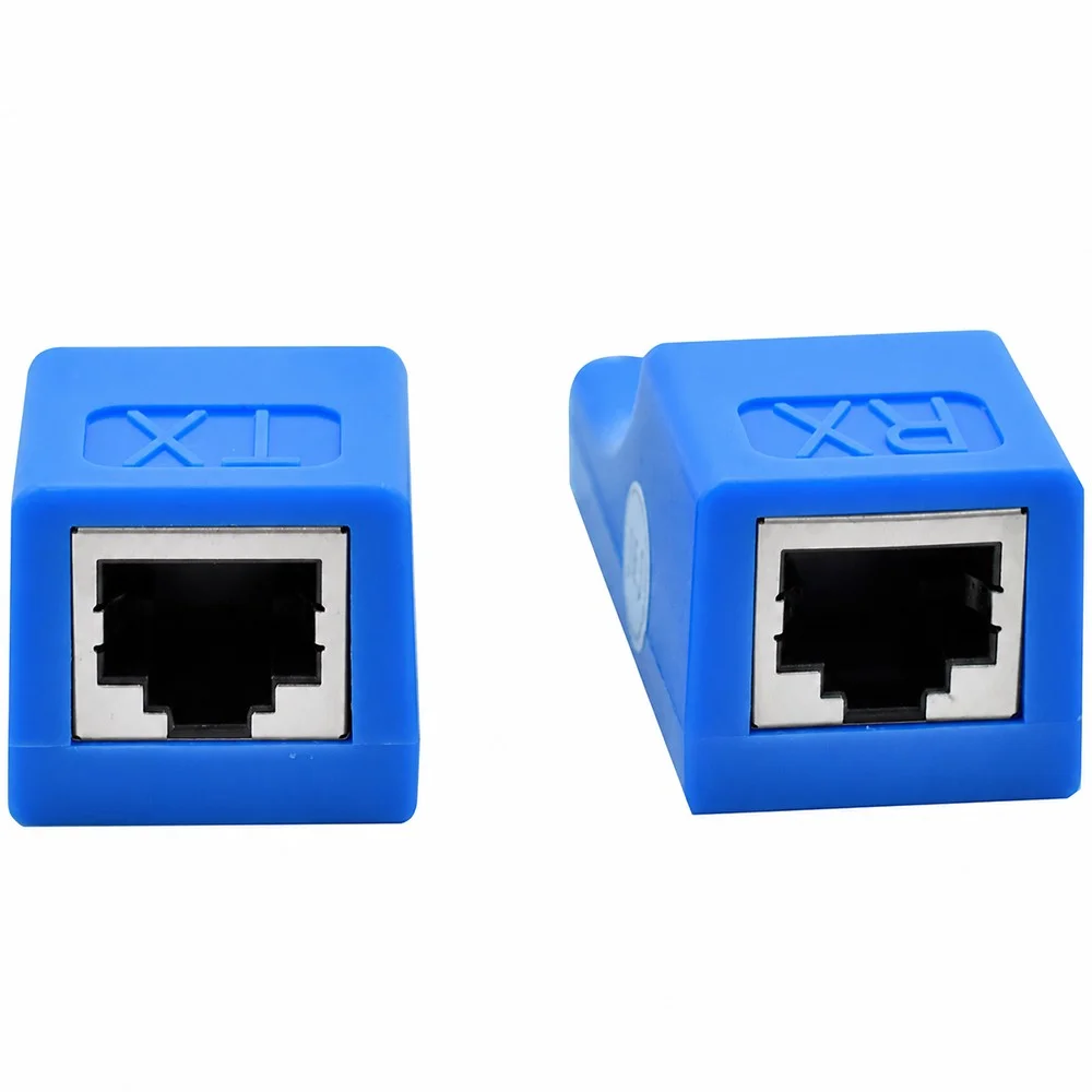 Imagem 2 de 4 do produto Adaptador Extensor HDMI Rj45 30m Cabo De Rede Cat6 Cat5e 1080p Full Hd Extender Vídeo Áudio Sem Perdas