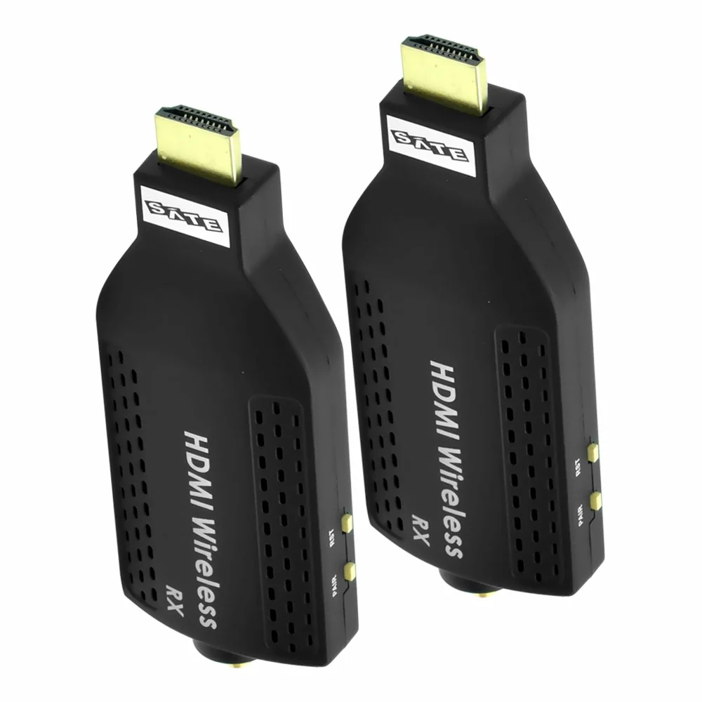 Imagem 3 de 3 do produto Extensor HDMI Sem Fio Satellite A-hd132 Wireless 1080p 150m Transmissor Receptor Áudio Vídeo 5ghz Longo Alcance