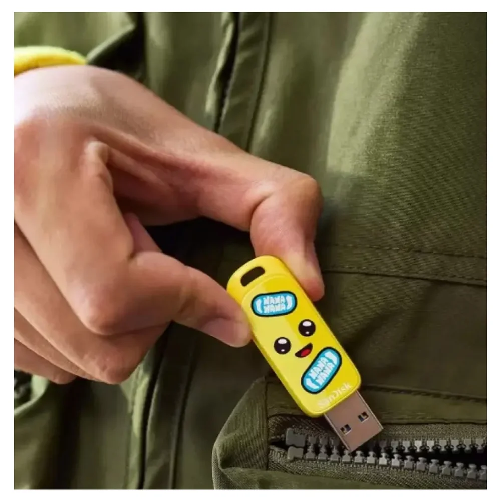 Imagem 2 de 5 do produto Pen Drive 256gb Usb 3.2 Fortnite Peely Edition 150mbs Leit Sdczif-256g-g46 Sandisk
