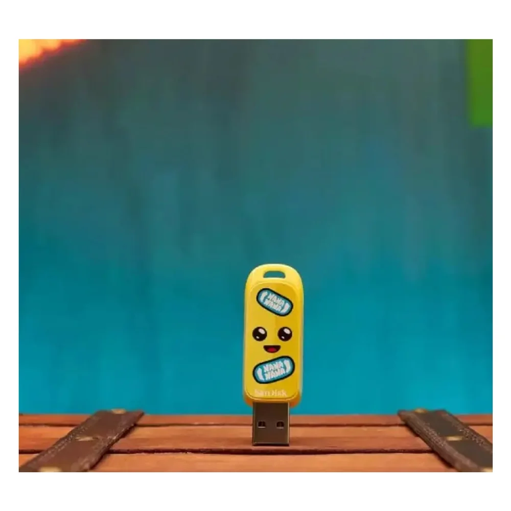 Imagem 5 de 5 do produto Pen Drive 256gb Usb 3.2 Fortnite Peely Edition 150mbs Leit Sdczif-256g-g46 Sandisk