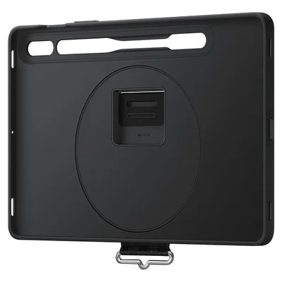 Capa Samsung Strap Com Cinta Galaxy Tab S7 11 Pol T870 T875 Cor:preta