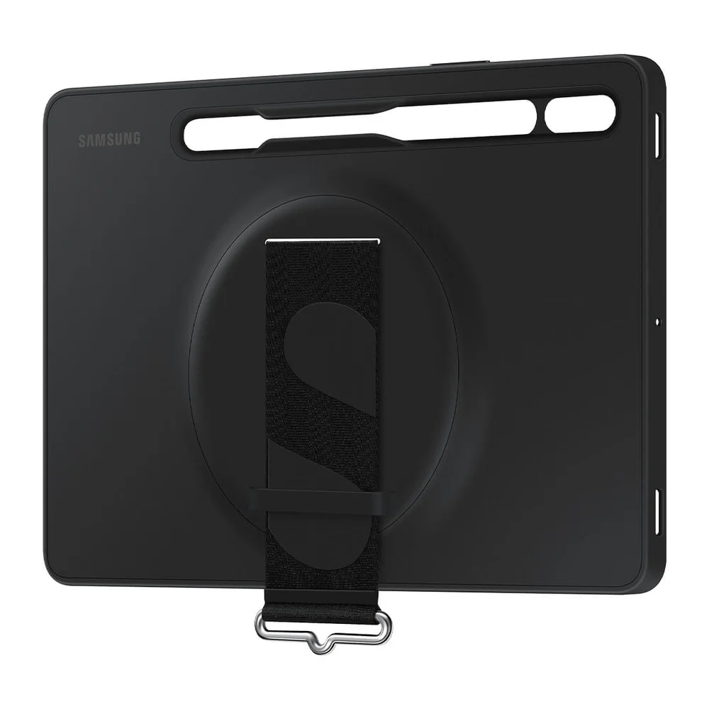 Imagem 5 de 5 do produto Capa   Samsung Strap Com Cinta Galaxy Tab S7 11 Pol T870 T875 Cor:preta