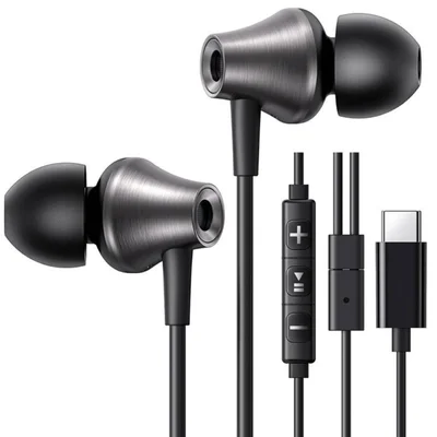 Fone De Ouvido Intra Auricular Usb-c Preto Ugreen Ep105 - 35754