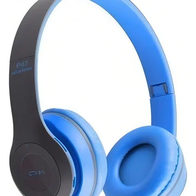 Fone Bluetooth P47 Sem Fio - Tudo Em Caixa