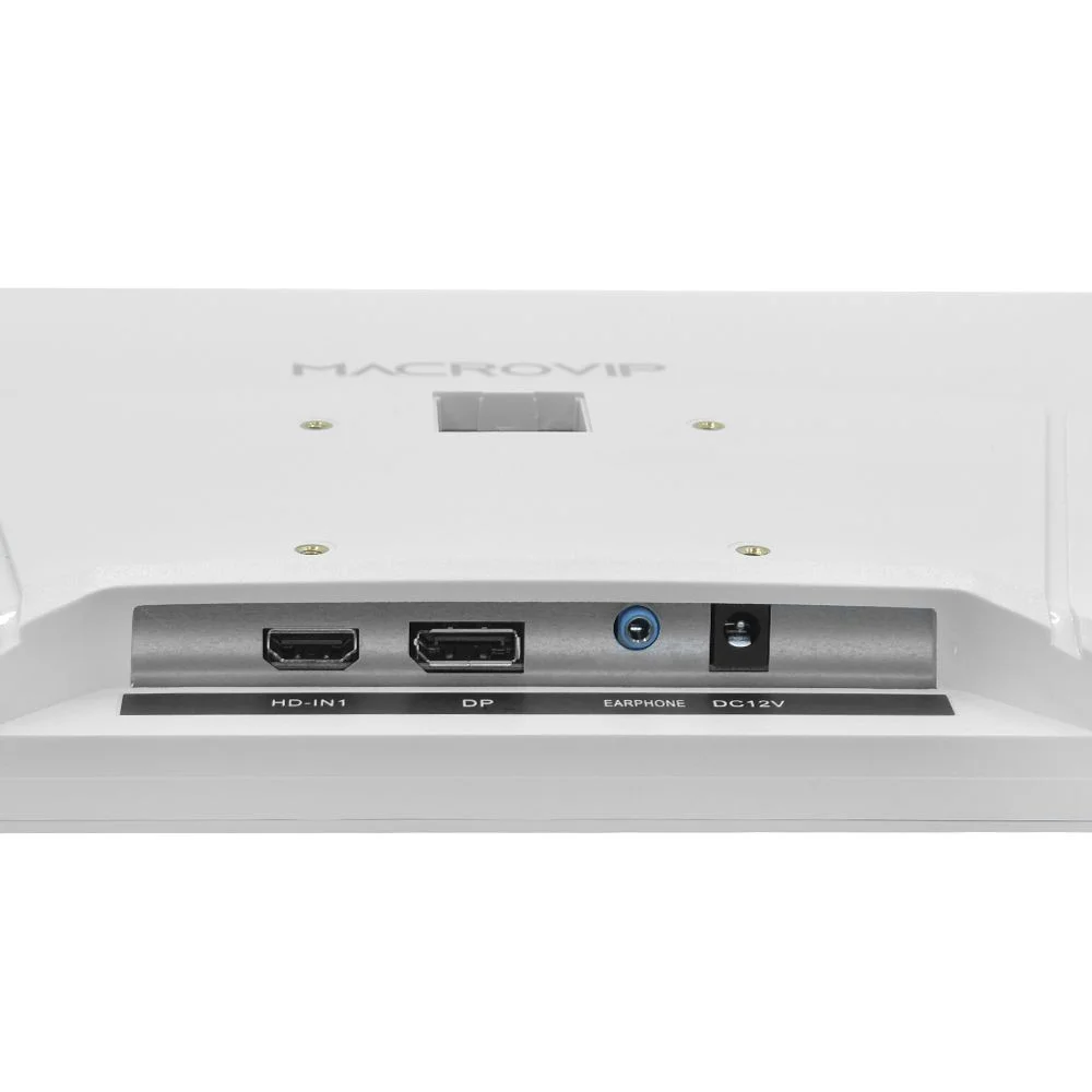 Monitor Macrovip Mv-dm23fhw2 23.8 Full Hd 100hz 1ms Ips HDMI Vga Branco Sem Bordas Ajuste De Inclinação