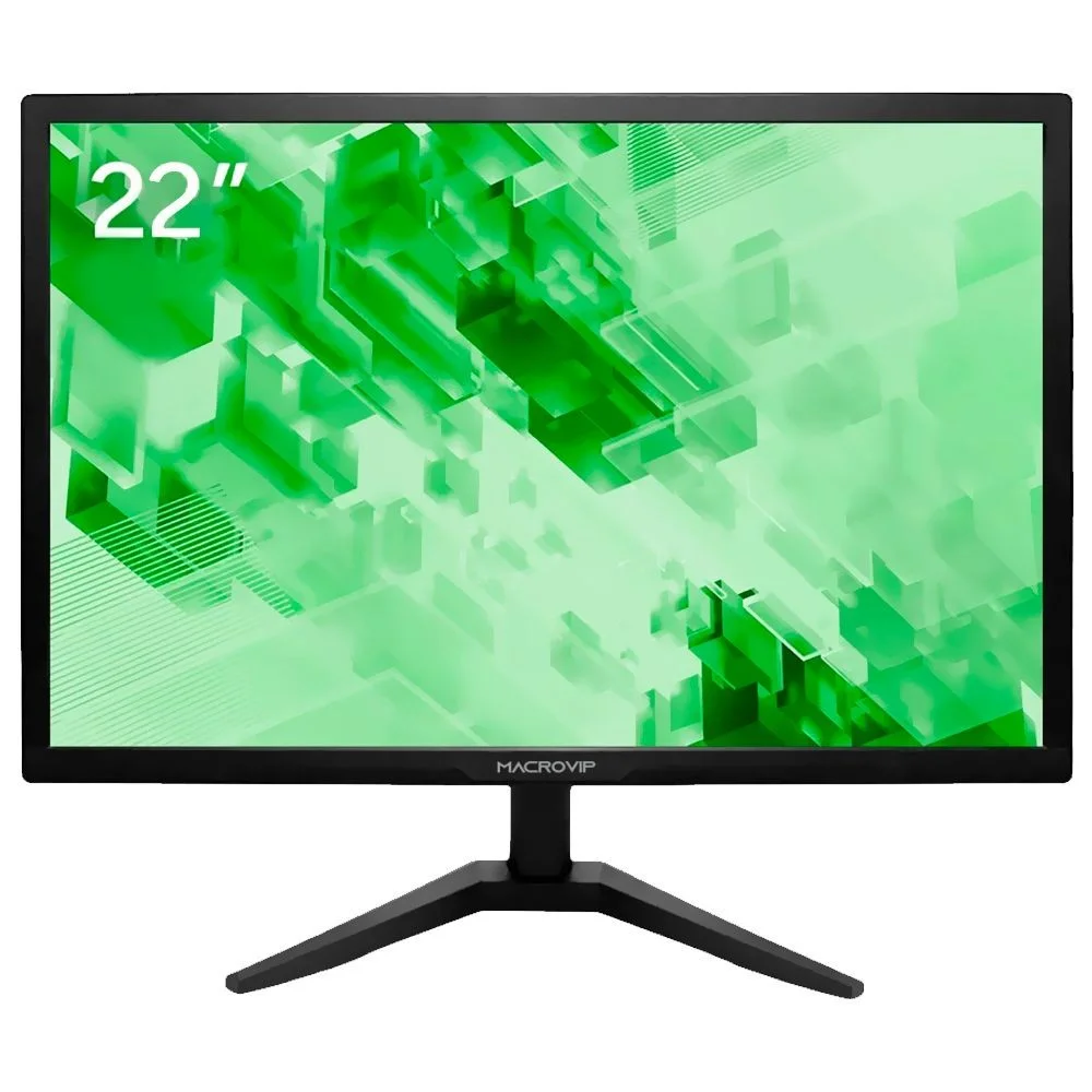 Monitor Macrovip Mv-dm22fh 22 " Full Hd Ips 75hz 5ms HDMI Vga Ajuste De Inclinação Preto Monitor Macrovip Mv-dm22fh 22 " Full Hd Ips 75hz 5ms HDMI Vga Ajuste De Inclinação Preto