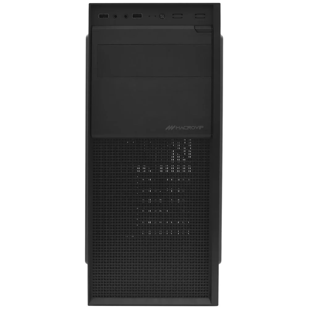 Imagem 2 de 2 do produto Gabinete Gamer Macrovip Mv-tcxa301b Mid Tower Preto Com Fonte 200w Atx Usb Placa-mãe Micro-atx Lateral Full Acrylic