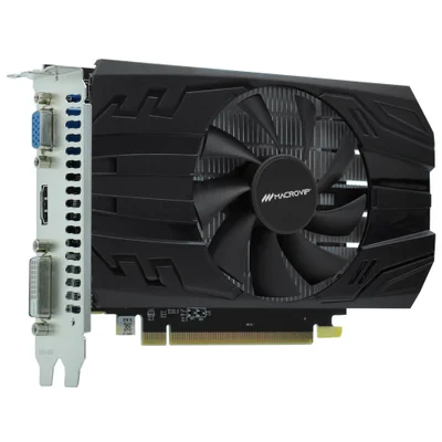 Placa De Vídeo Macrovip Radeon R7 240 4gb Ddr3 Mv-r72404gd3 HDMI Dvi Vga Low Profile Gamer PC Desktop
