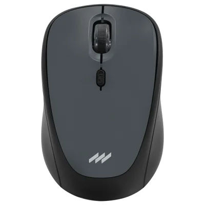 Mouse Sem Fio Macrovip Mv-m606wb Silent Wireless Bluetooth Usb Ergonômico Cliques Silenciosos Preto